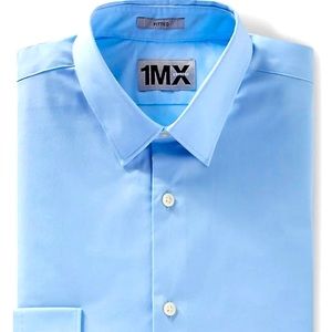 1MX Express Fitted Mens Shirt. Size M 15-15.5